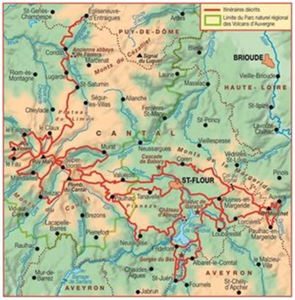 GR®400 : Le tour du Volcan Cantal GR®400 : Le tour du Volcan Cantal