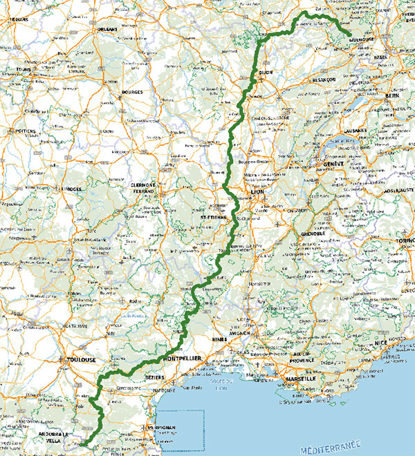 GR®7 : Des Vosges aux Pyrénées GR®7 : Des Vosges aux Pyrénées