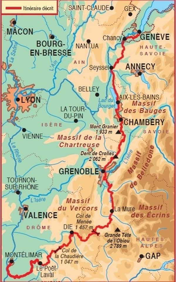 GR®965 : Sur le pas des Huguenots et des Vaudois GR®965 : Sur le pas des Huguenots et des Vaudois