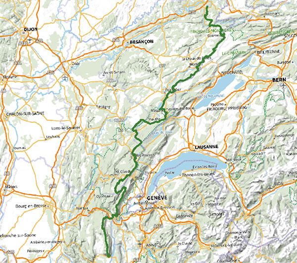 La grande Traversée du Jura