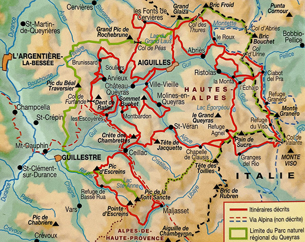 GR® 58 – Le Tour du Queyras GR® 58 – Le Tour du Queyras