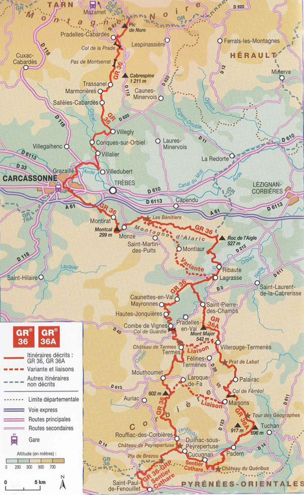 GR 36 de la Manche au Pyrénées GR 36 de la Manche au Pyrénées